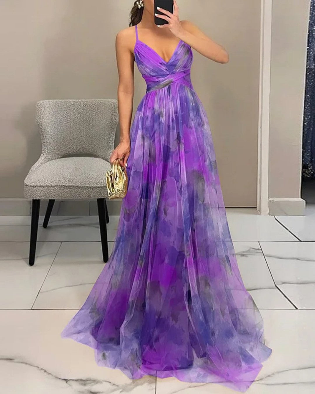 Rivéa cannes| Robe Maxi Élégance Florale (ÉDITION LIMITÉE!)