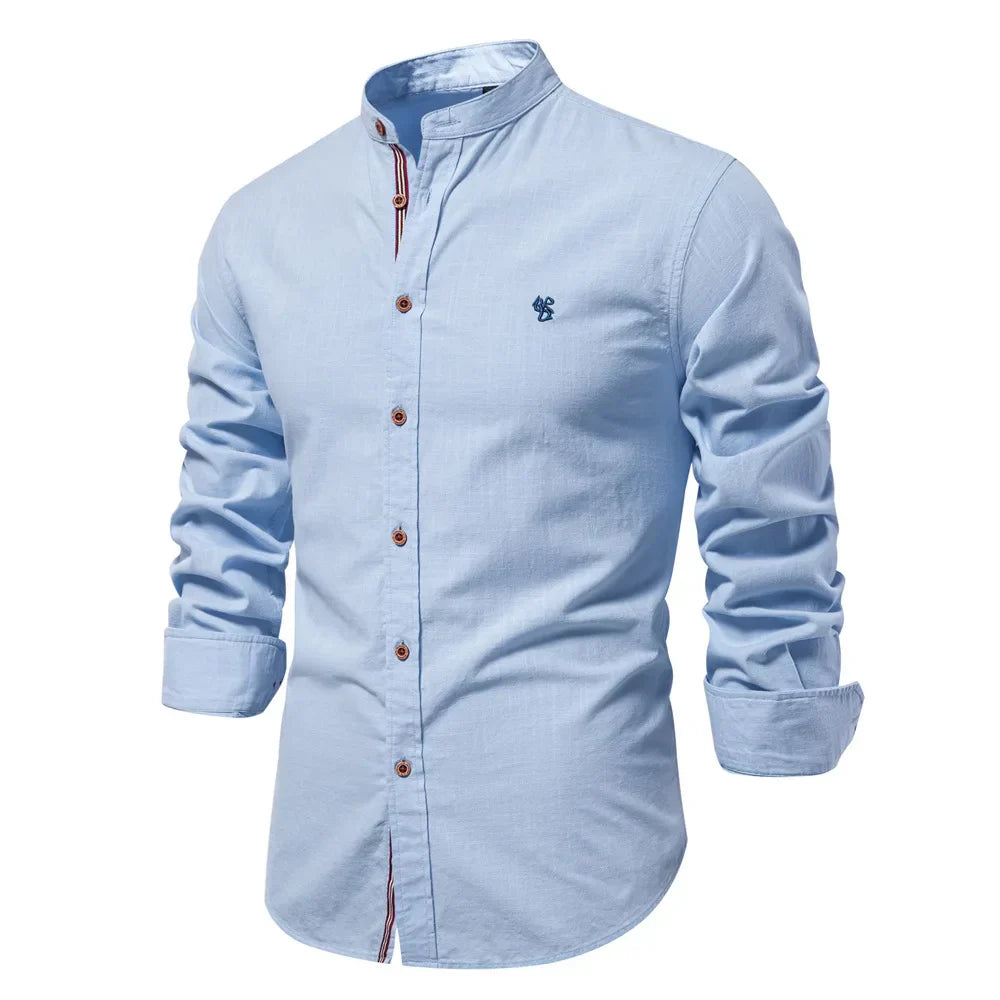 Élégante chemise en lin
