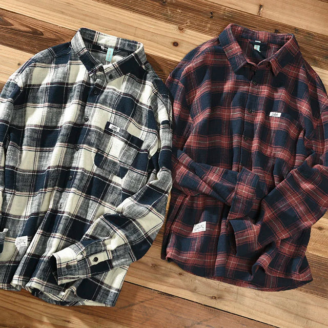 Chemise à carreaux chic