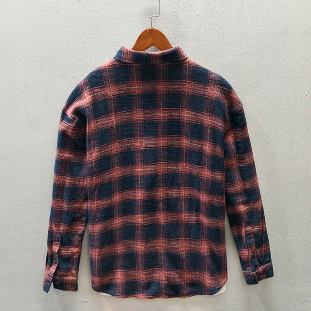 Chemise à carreaux chic