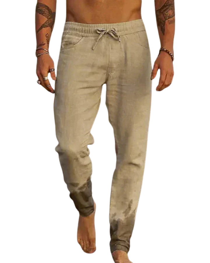 Shorts de plage en lin