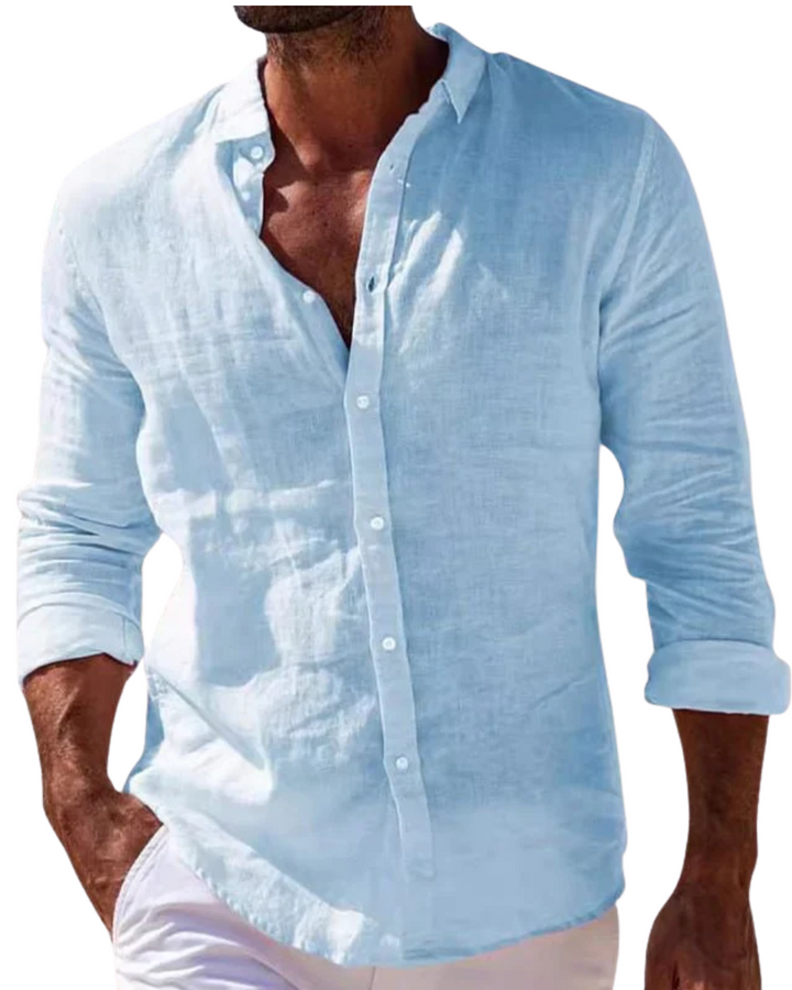Élégante chemise en lin