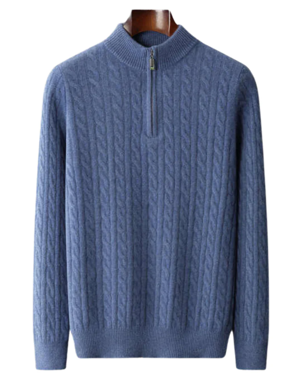 Deneb Cachemire Mi-Zip Fabric
