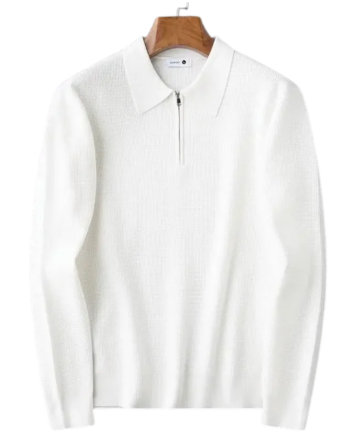 Pull homme chic avec fermeture éclair