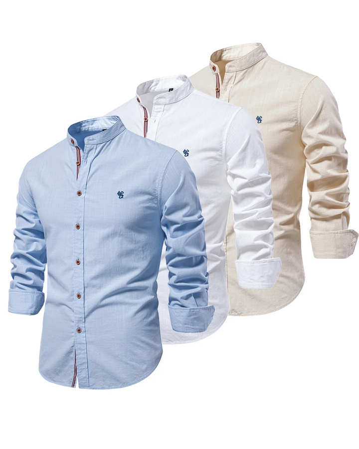Élégante chemise en lin
