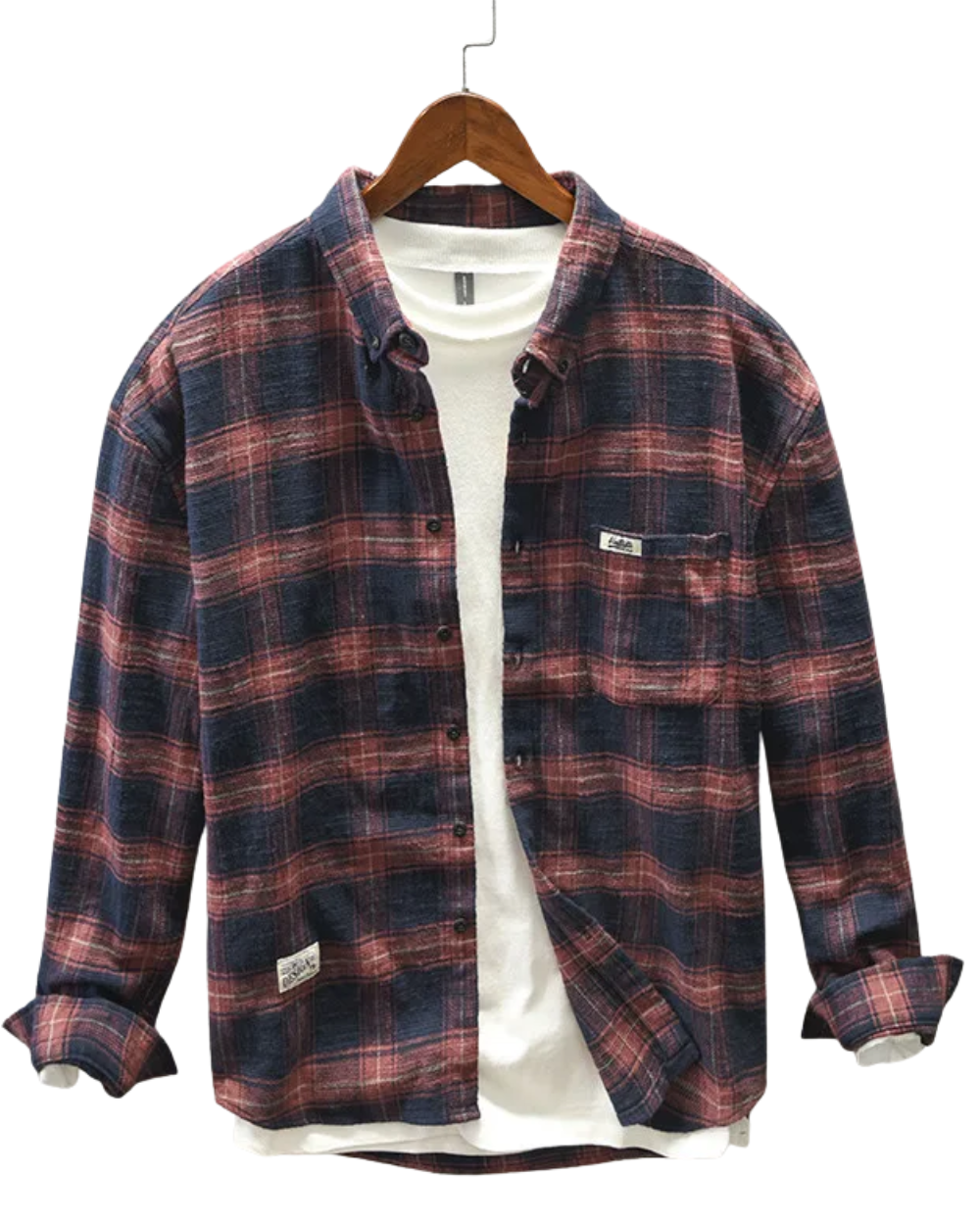 Chemise à carreaux chic