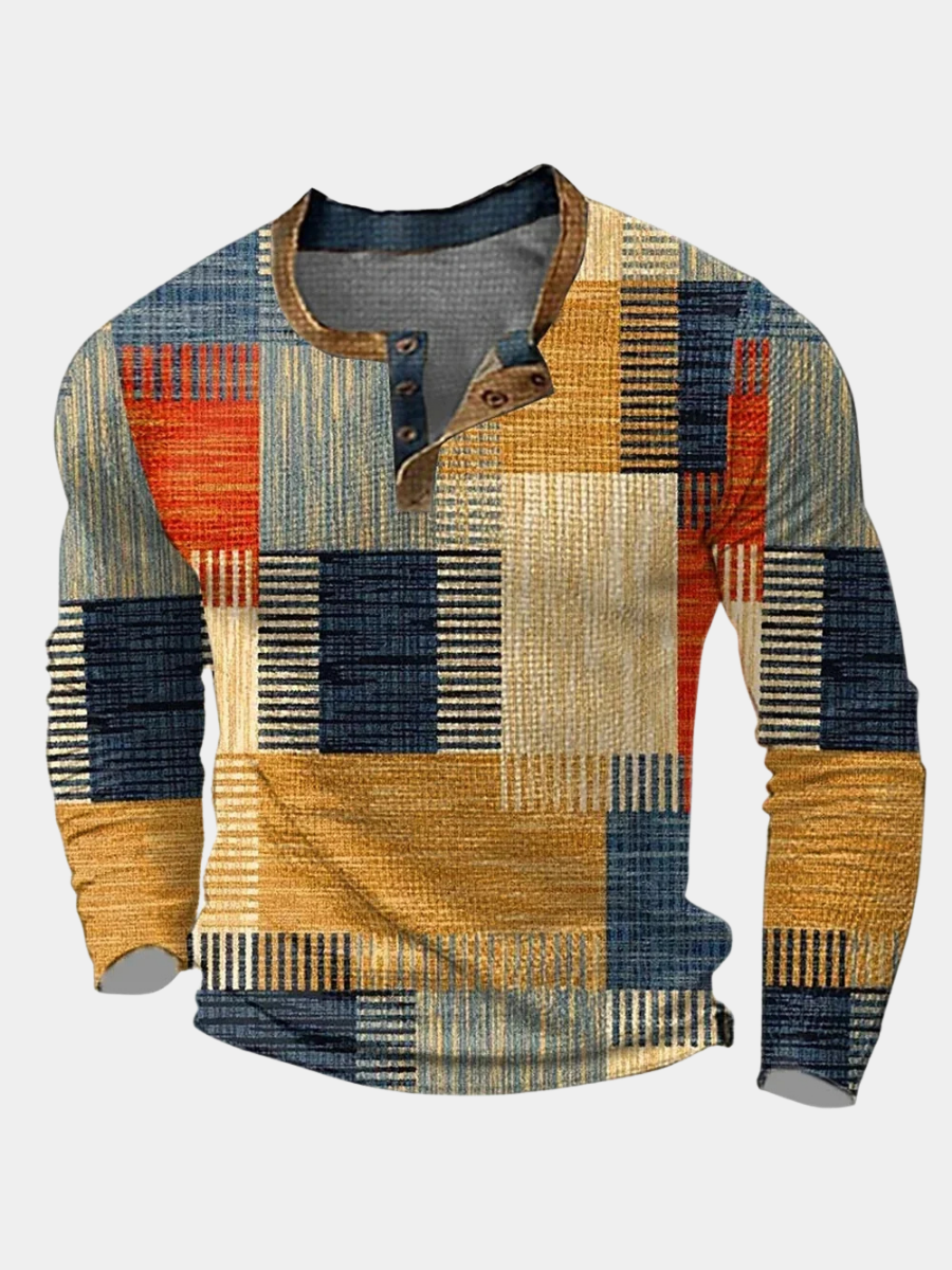Marco | Chemise Homme en Patchwork