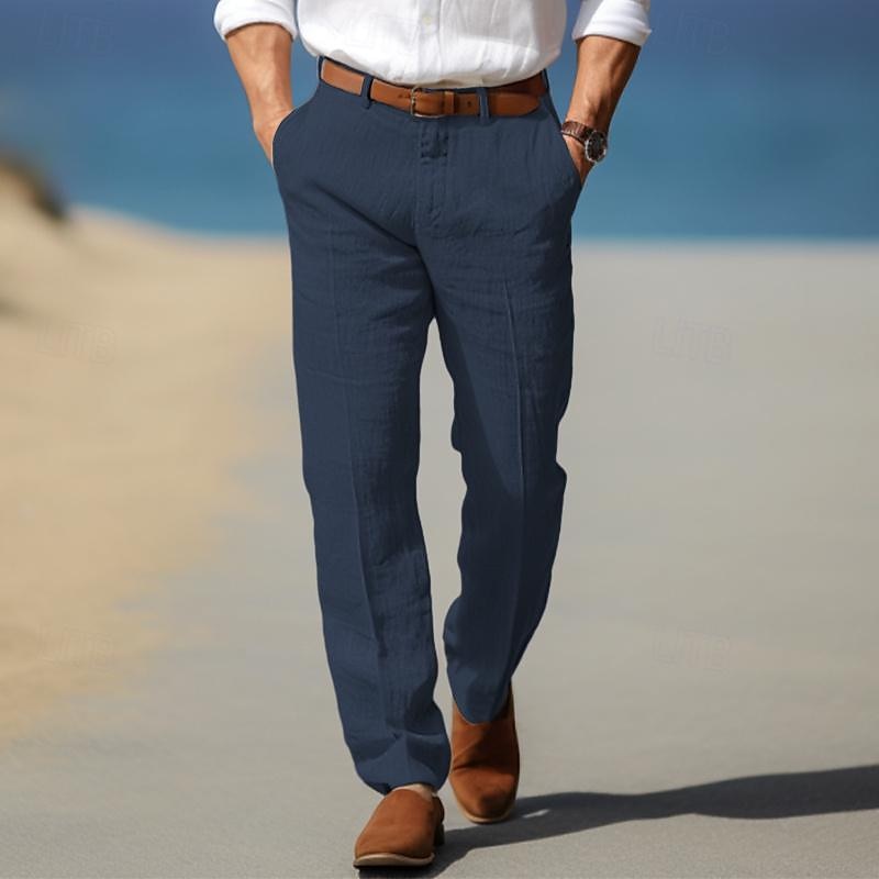 Chic Pantalons en Lin