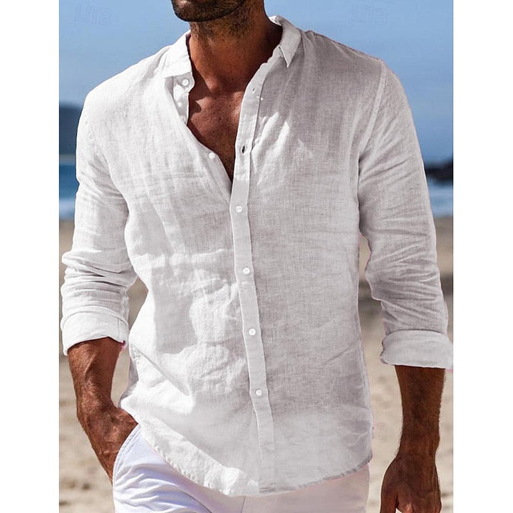 Chemise en lin casual