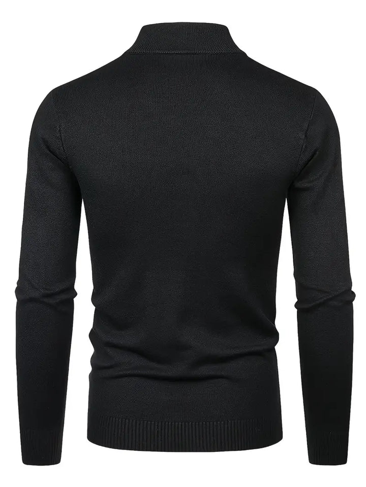 Chic Pull à Col Roulé