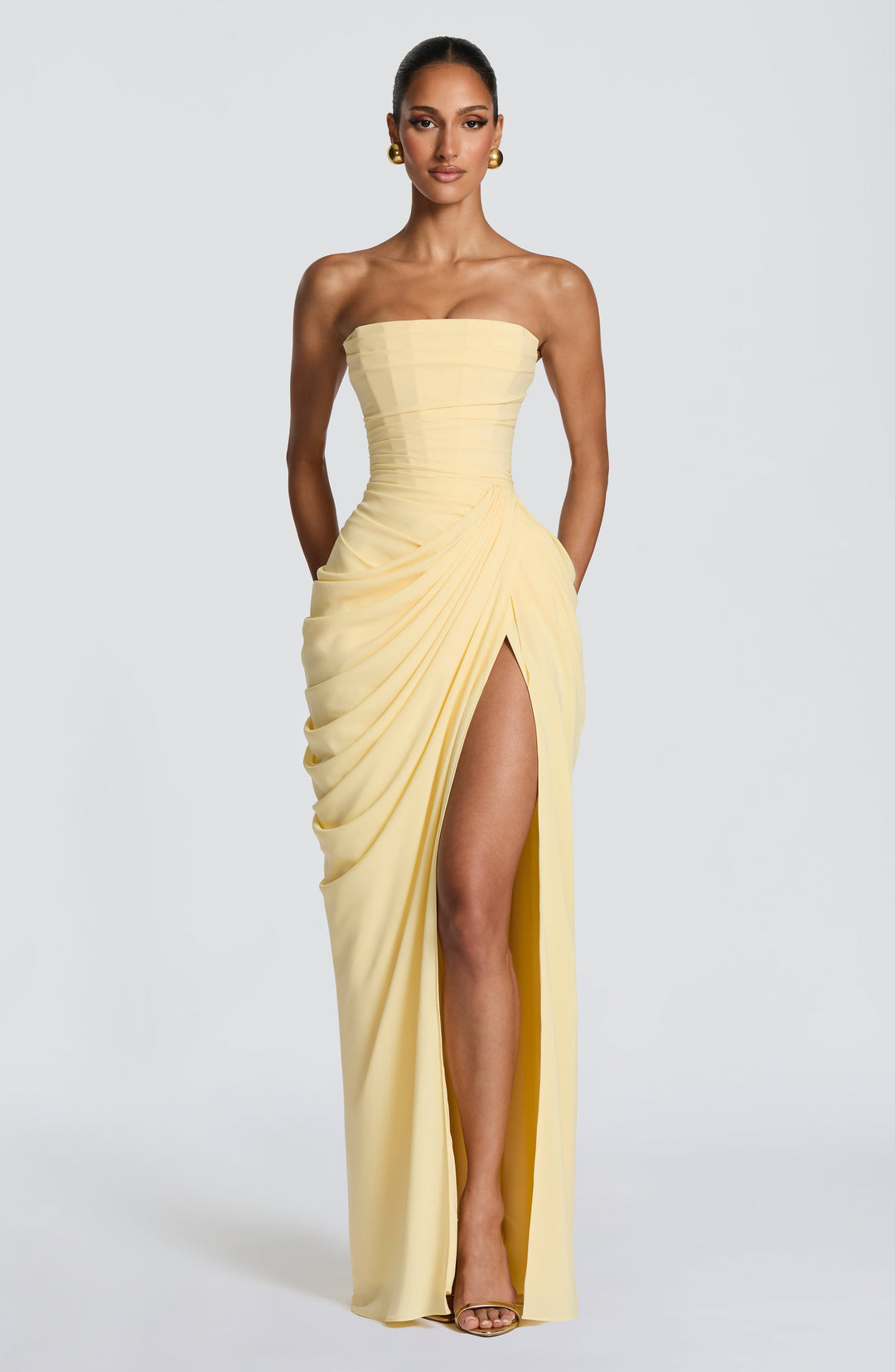 Sofia | Robe Longue Ivoire