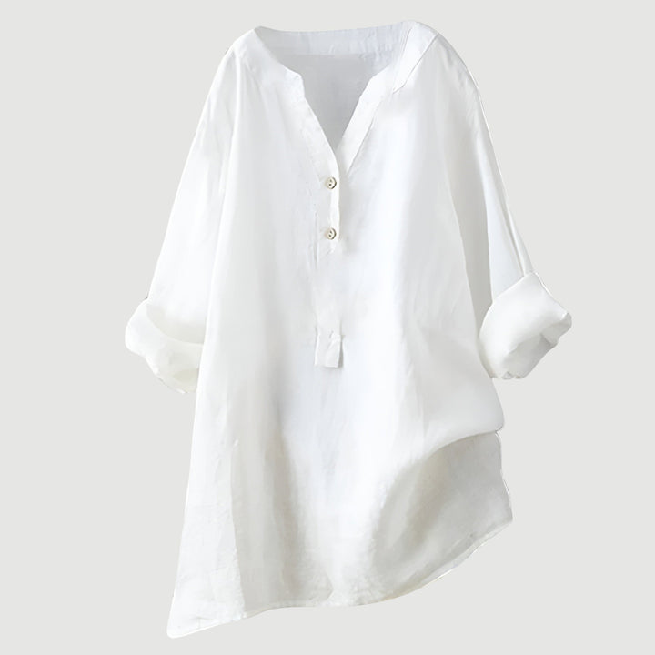 LINA | Blouse femme en lin légère et confortable