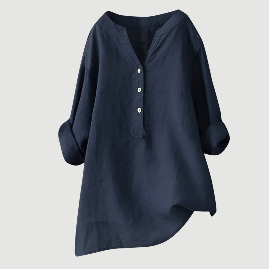 LINA | Blouse femme en lin légère et confortable