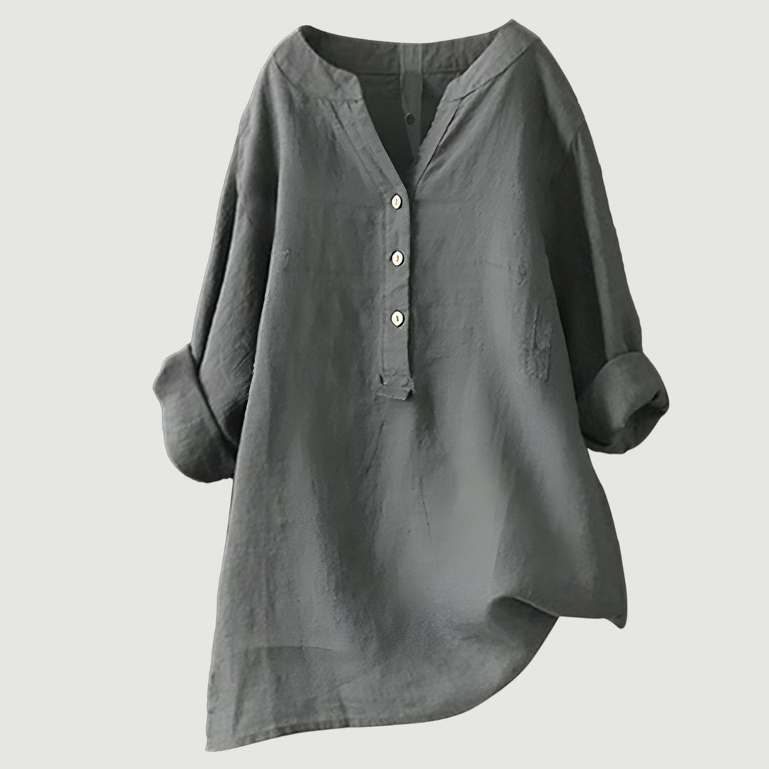 LINA | Blouse femme en lin légère et confortable