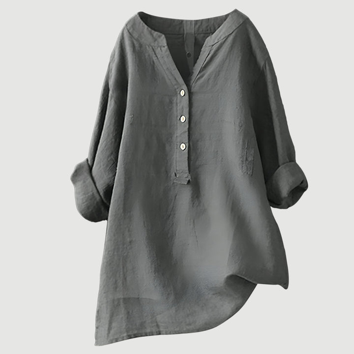 LINA | Blouse femme en lin légère et confortable