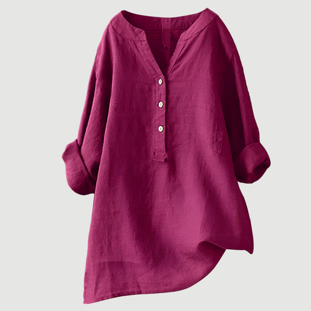 LINA | Blouse femme en lin légère et confortable