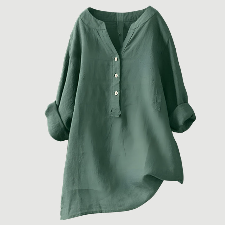 LINA | Blouse femme en lin légère et confortable