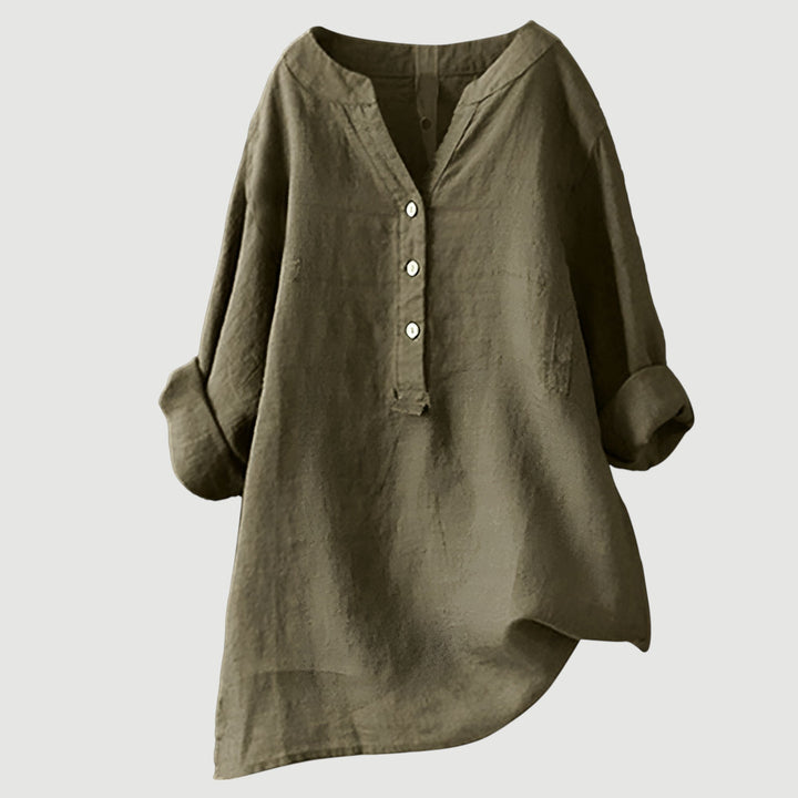 LINA | Blouse femme en lin légère et confortable