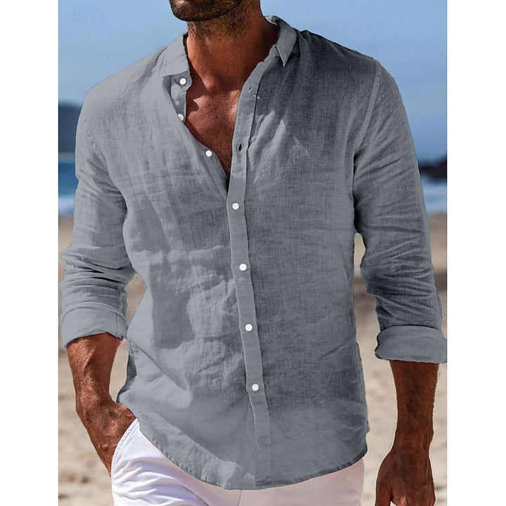 Chemise en lin casual