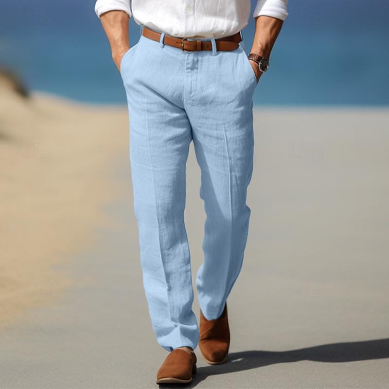 Chic Pantalons en Lin