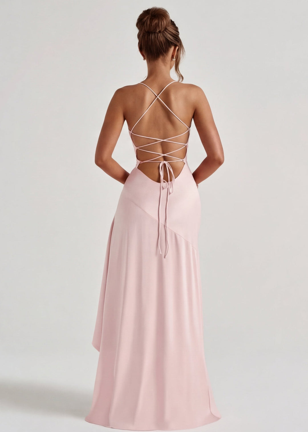 Aria | Robe longue drapée