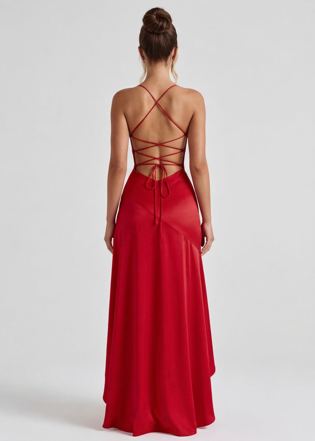 Aria | Robe longue drapée