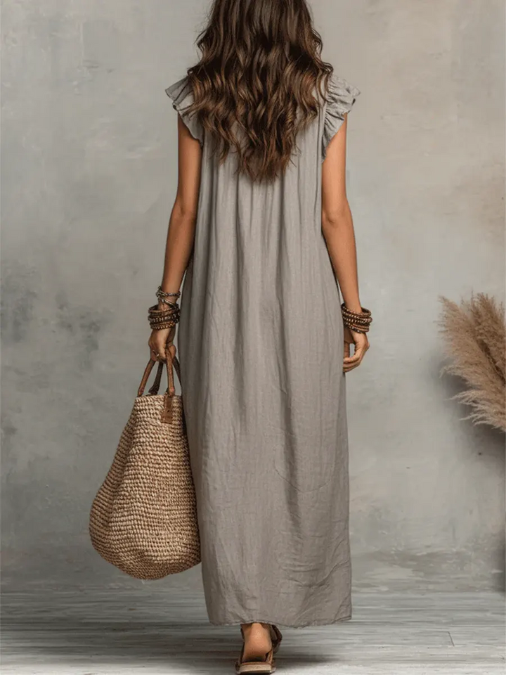 Camelia | Robe longue bohémienne
