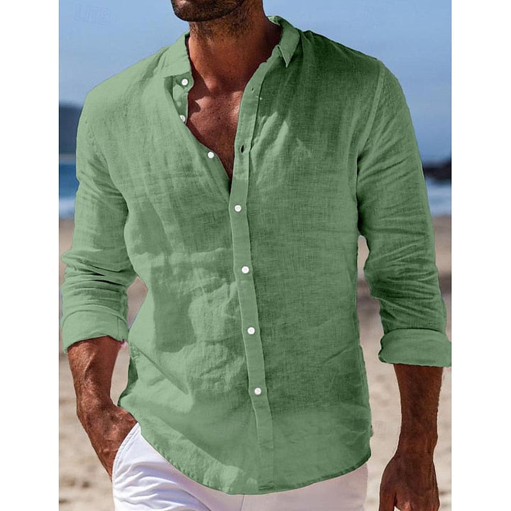 Chemise en lin casual