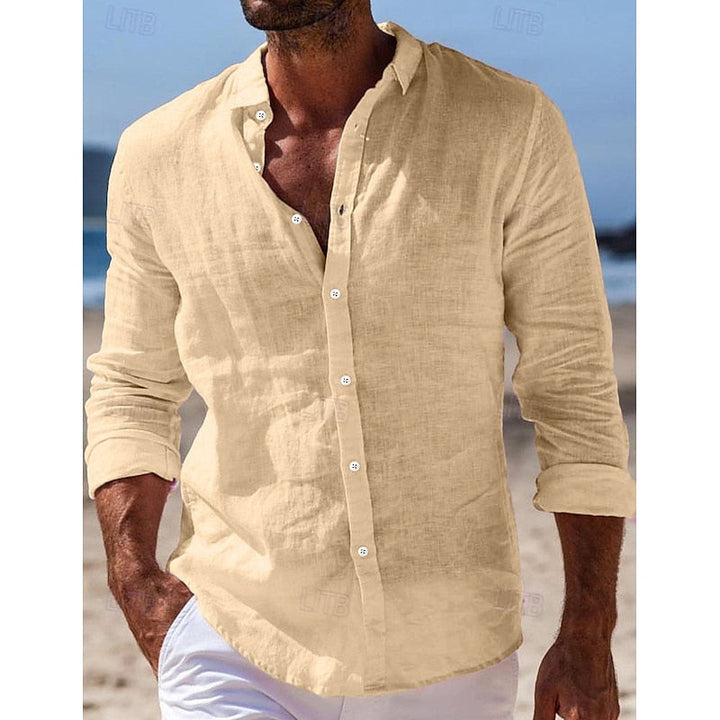 Chemise en lin casual