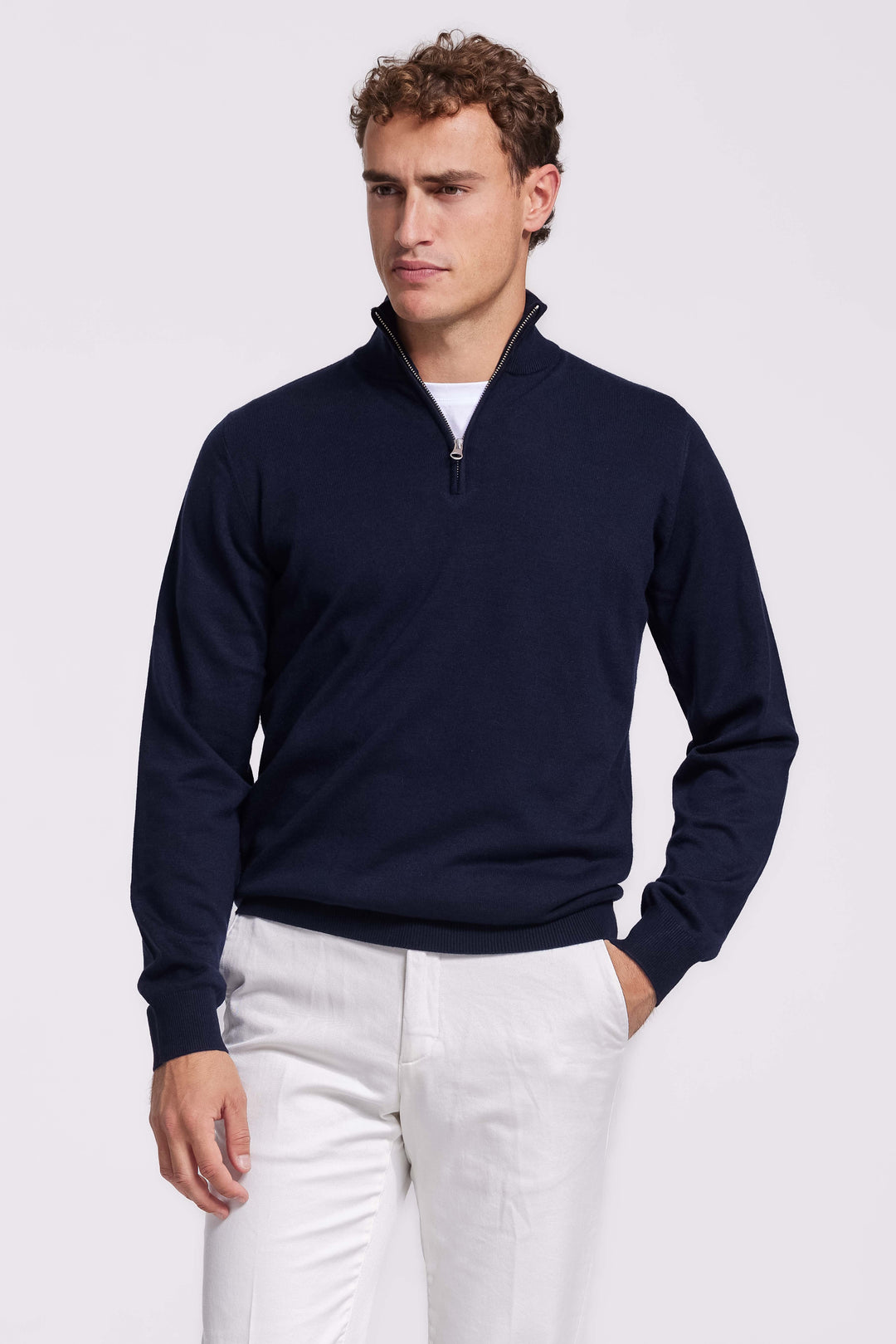 Sweat zippé de luxe
