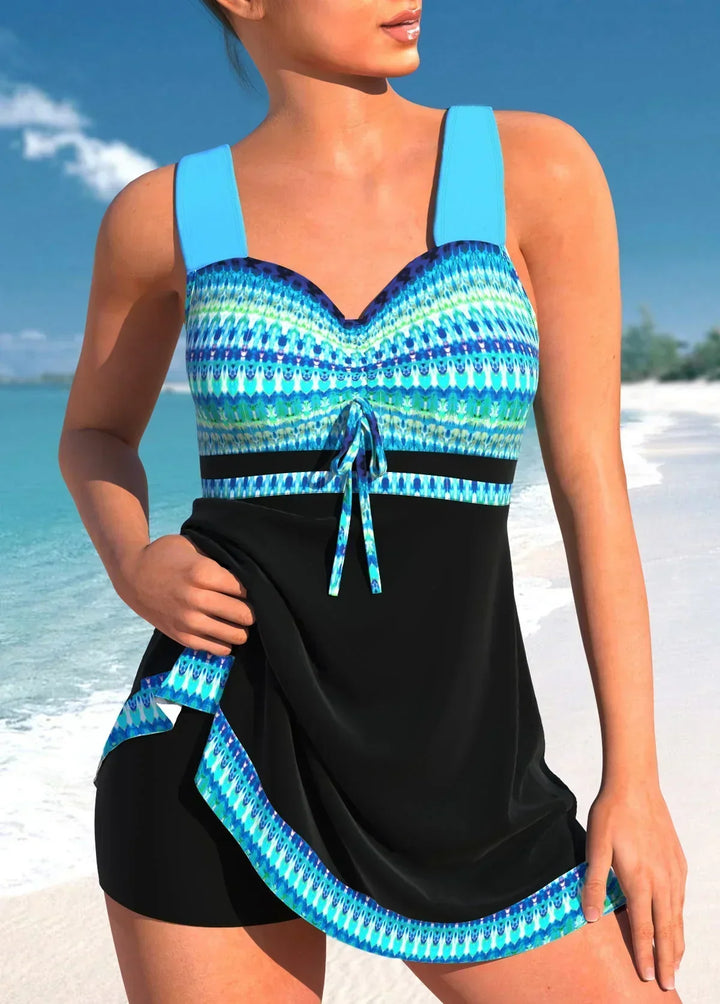 Veronica | Maillot de Bain Une Pièce Marin