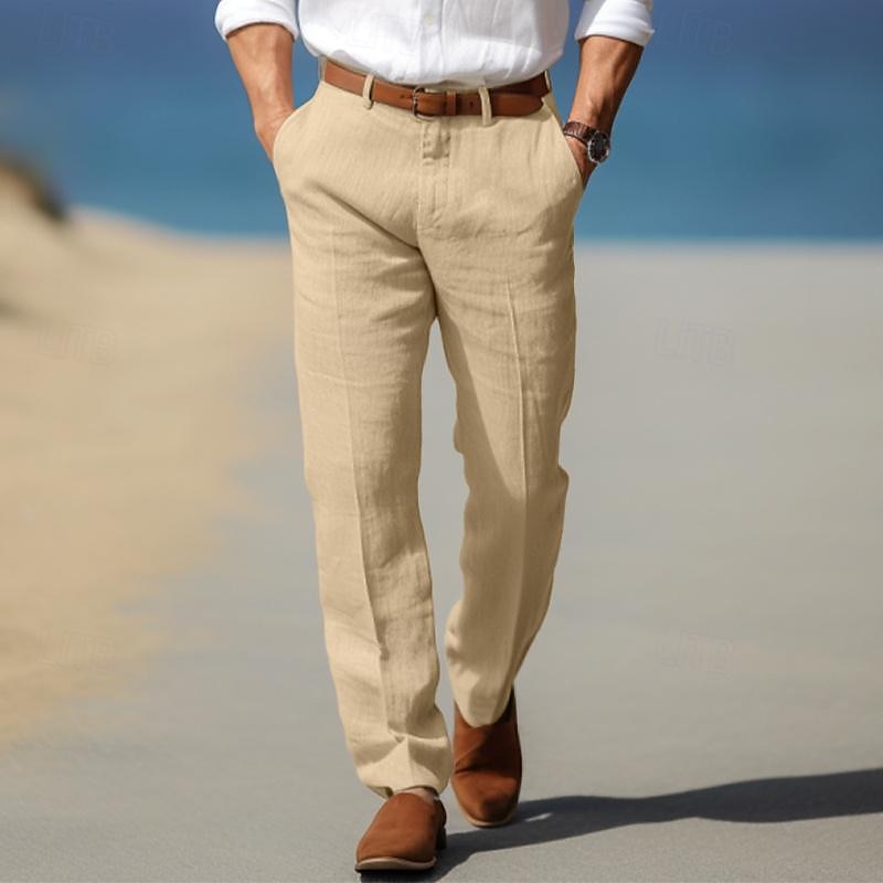 Chic Pantalons en Lin